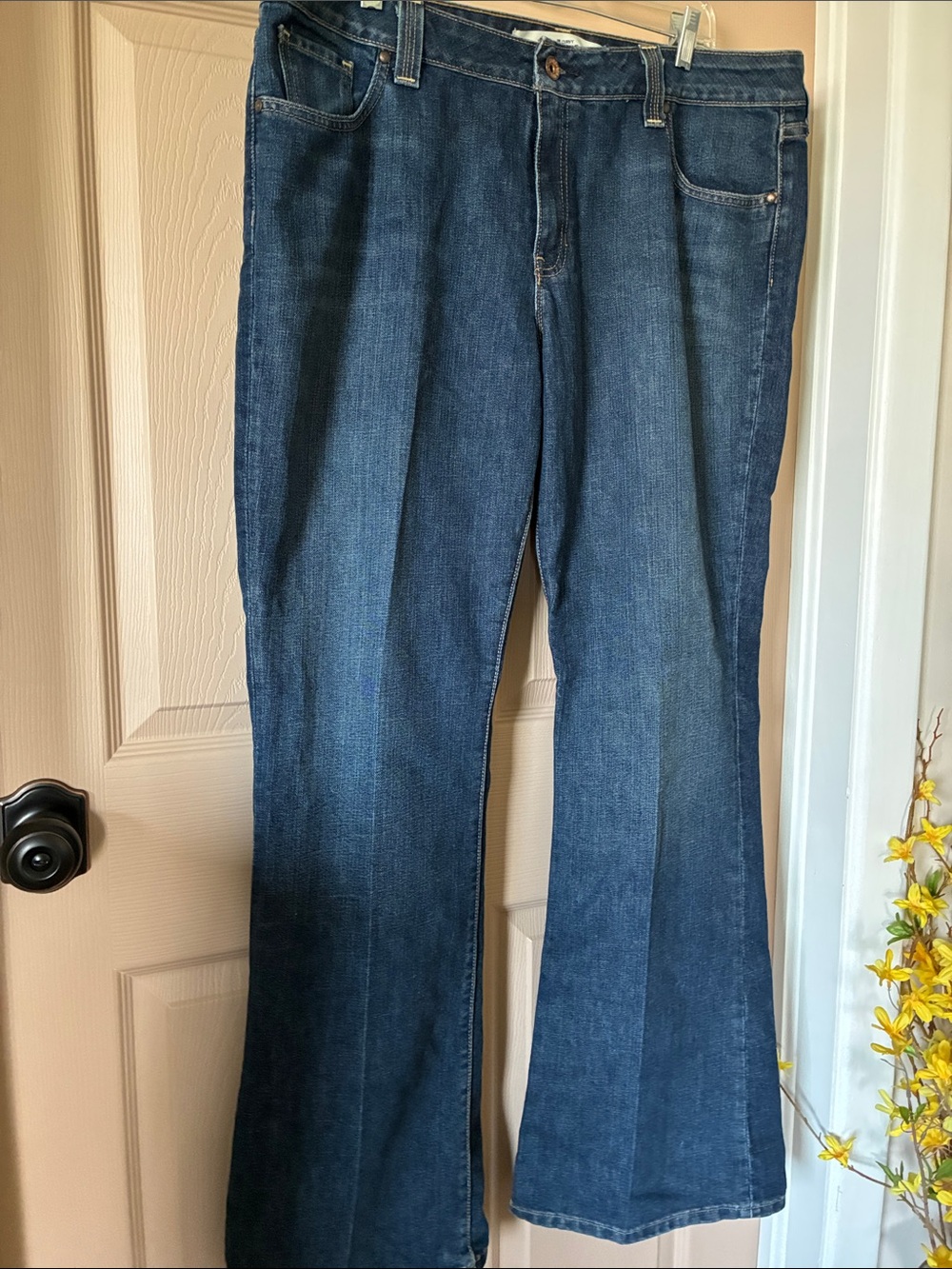 GAP Women's Dark Blue Flare Jeans